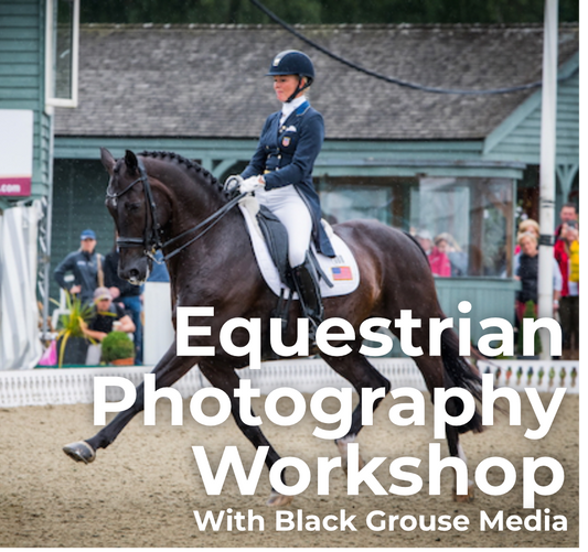 Black Grouse Media Equestrian Photography Workshop - 12th April 2025 - Stow on The Wold